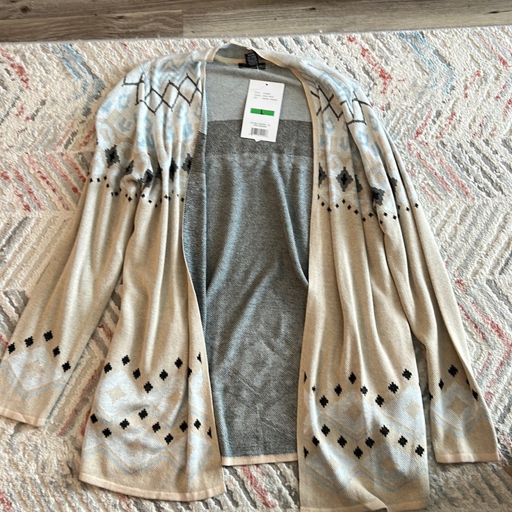 Large | Autumn Open Cardigan | By Design | New with Tags